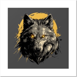 wolf Posters and Art